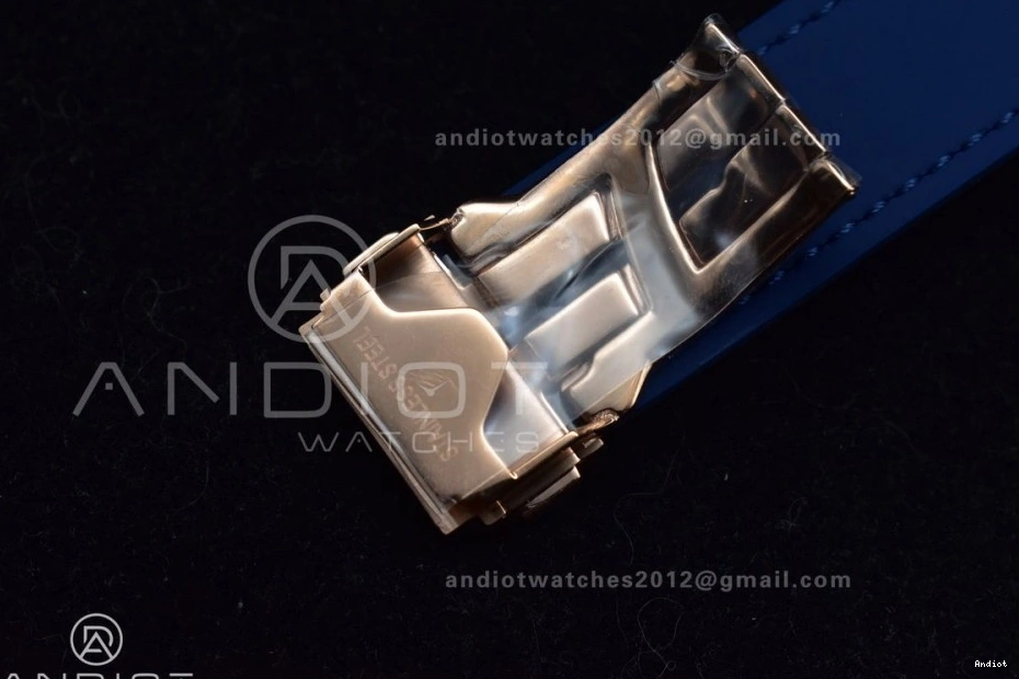 Strap SS Blue Gummy Dial on 1:1 45mm Bezel Classic Edition Diamond Best Fusion with A2892 HBF Blue 0328